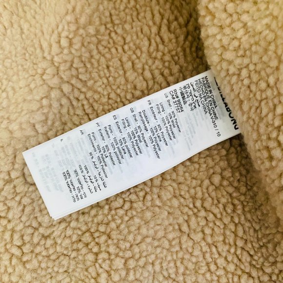 Billabong BNWT Men's Plaid Sherpa Jacket Large - Picture 8 of 10